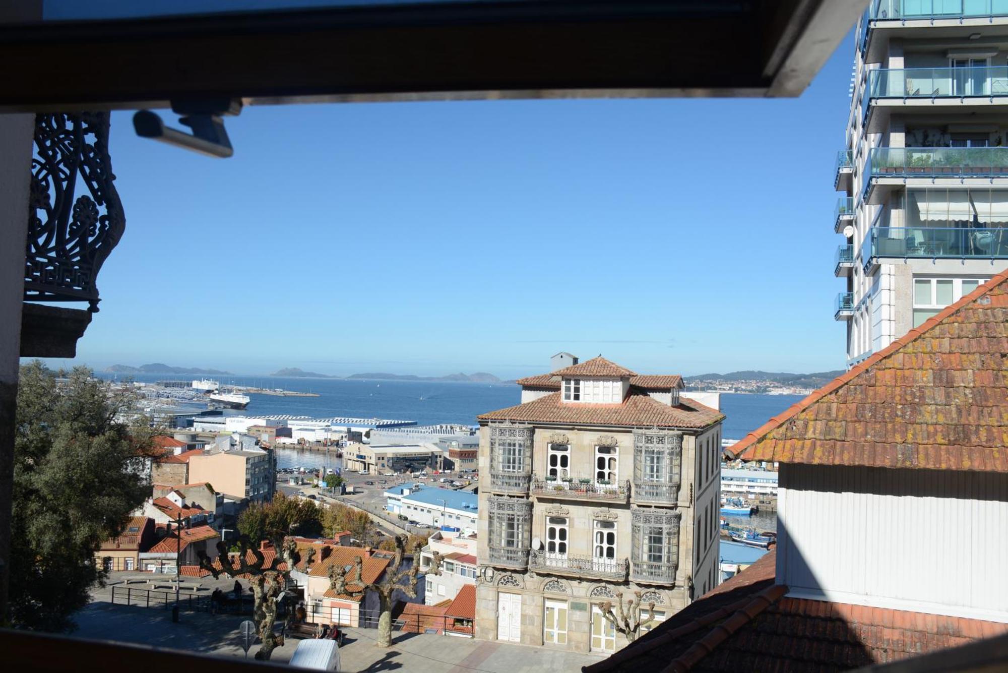 Preciosas Vistas Y A Estrenar En El Casco Viejo Centro Ciudad Διαμέρισμα Βίγκο Εξωτερικό φωτογραφία